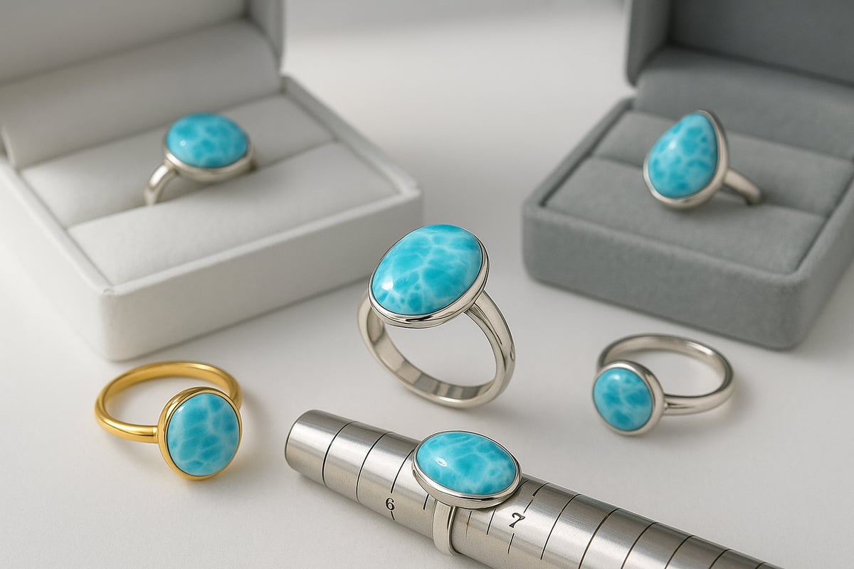How to Choose the Perfect Larimar Ring in 2025
