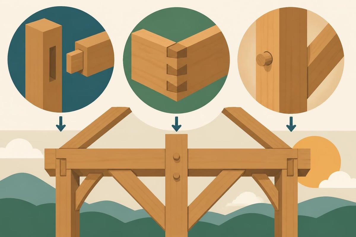 Traditional timber frame joinery methods