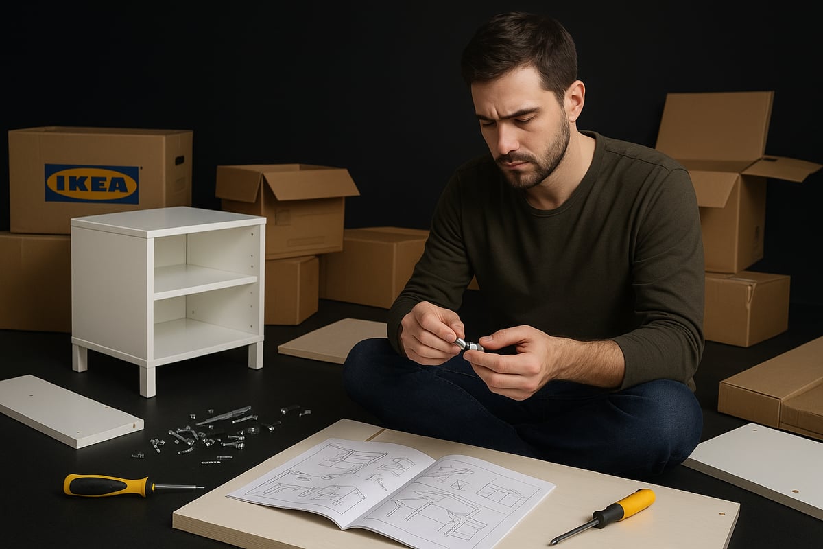 Die häufigsten Probleme beim IKEA Möbelaufbau