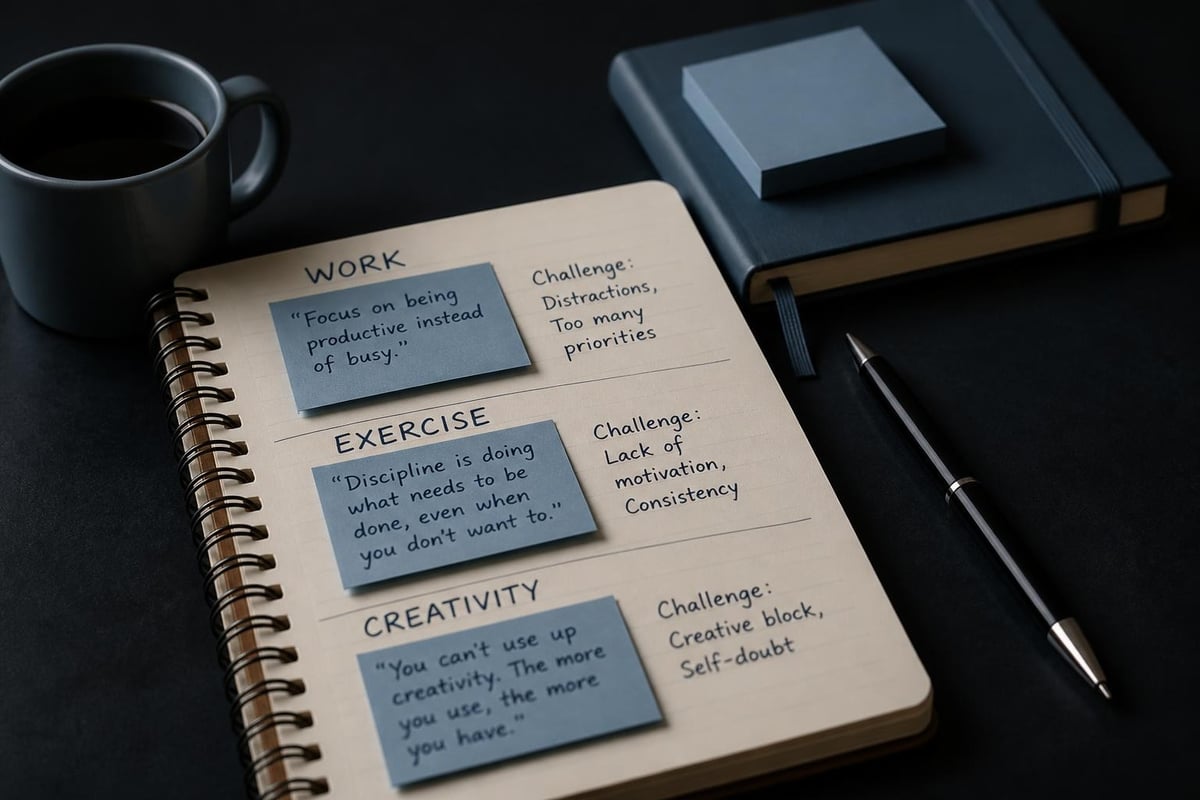Personal quote organization system