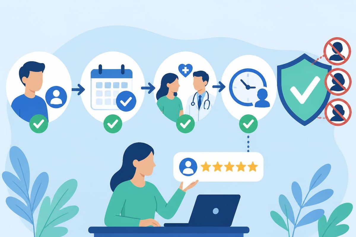 Processo di verifica recensioni mediche