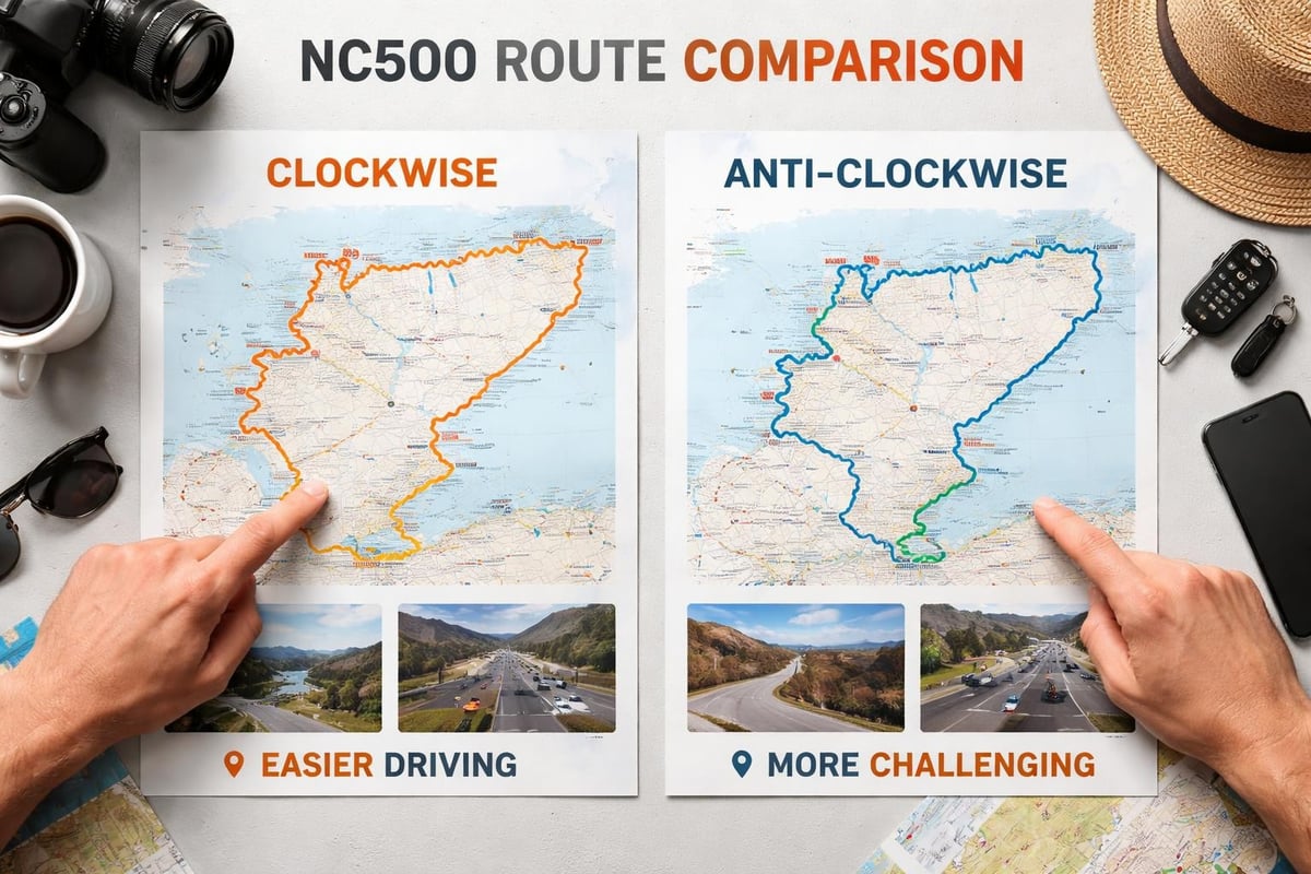NC500 clockwise versus anti-clockwise routes