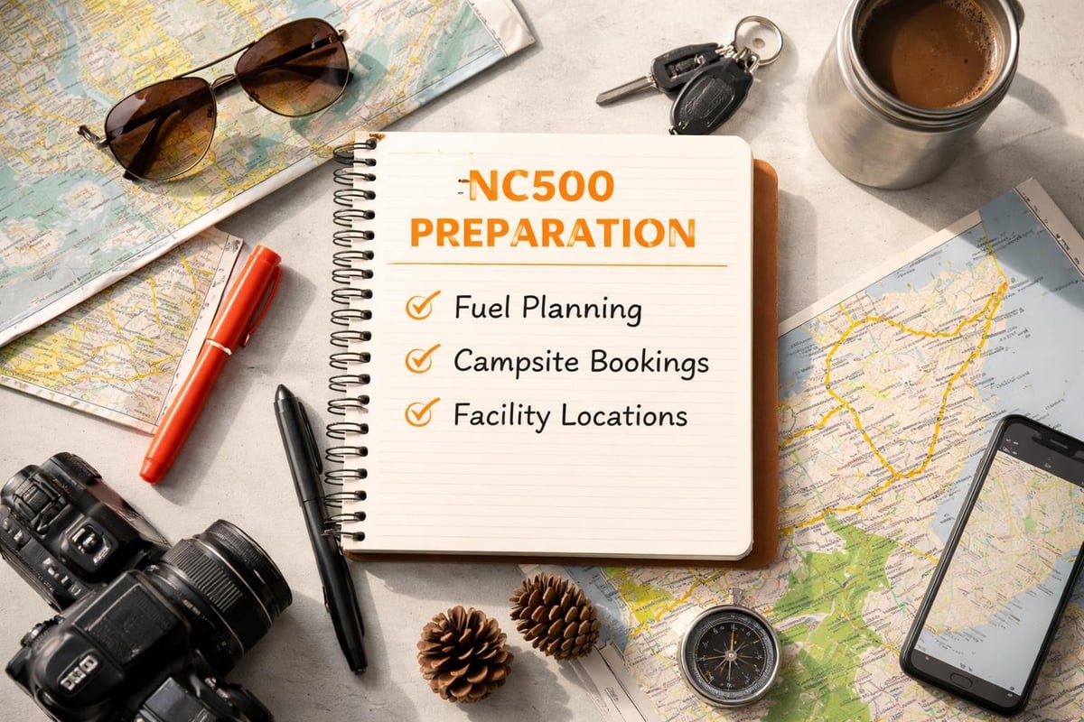 Motorhome planning checklist