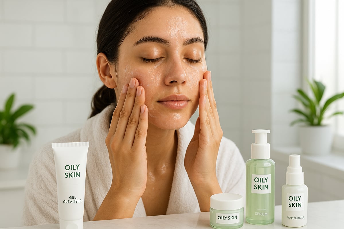 Step-by-Step Skincare Routine for Naturally Oily Skin