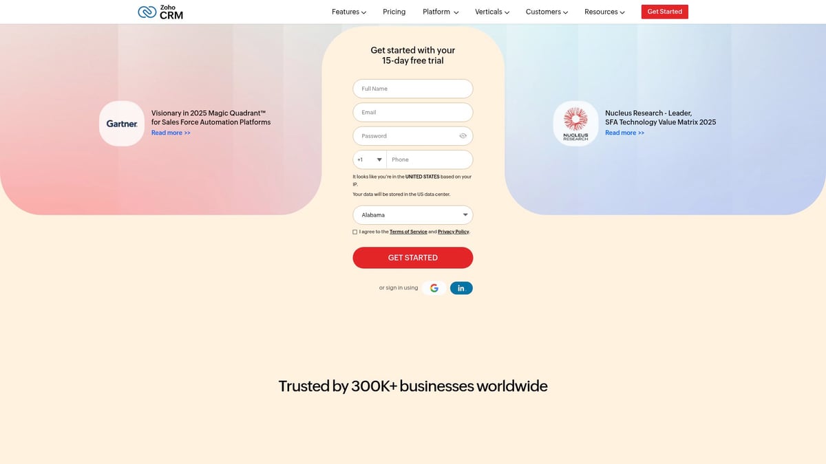 9 Essential AI Software for Small Business in 2025 - Zoho CRM