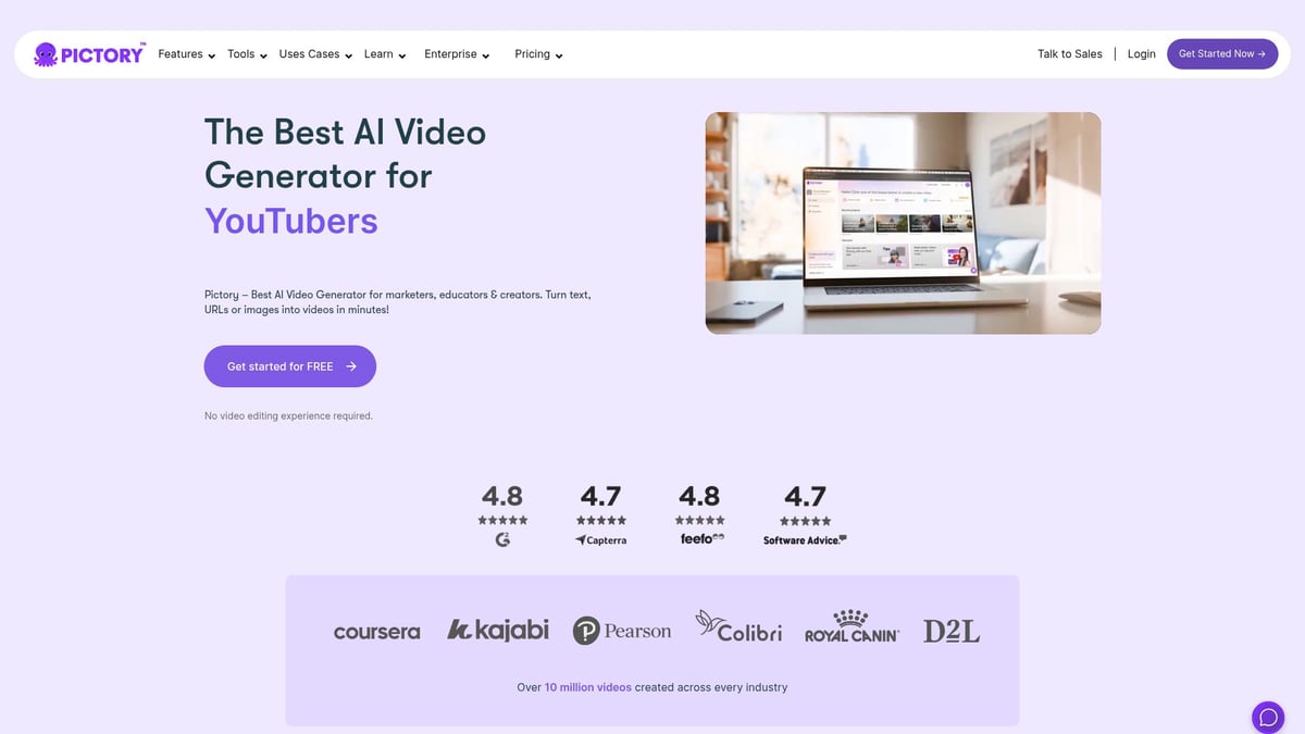 9 Essential AI Software for Small Business in 2025 - Pictory