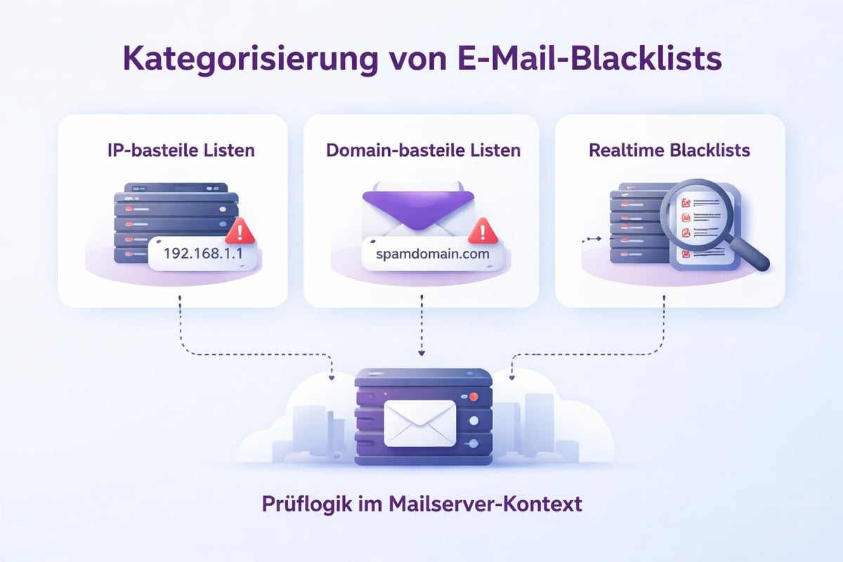 Blacklist-Kategorien und Pr&uuml;fmechanismen
