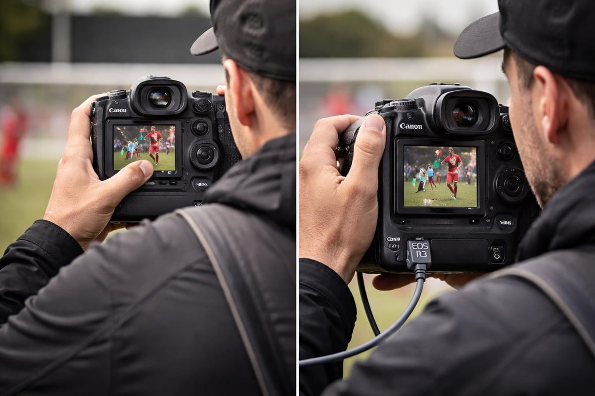 Professional camera features