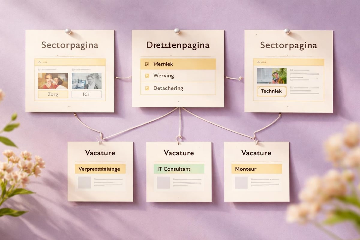 SEO structuur recruitment website