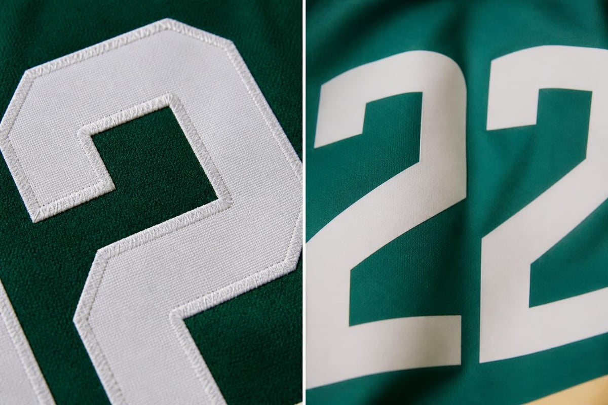Bruins jersey construction methods
