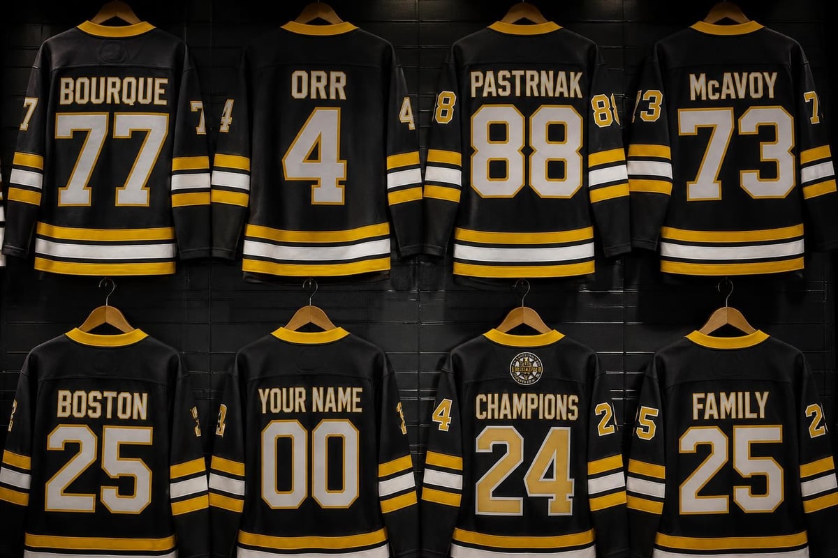 Custom jersey personalization ideas