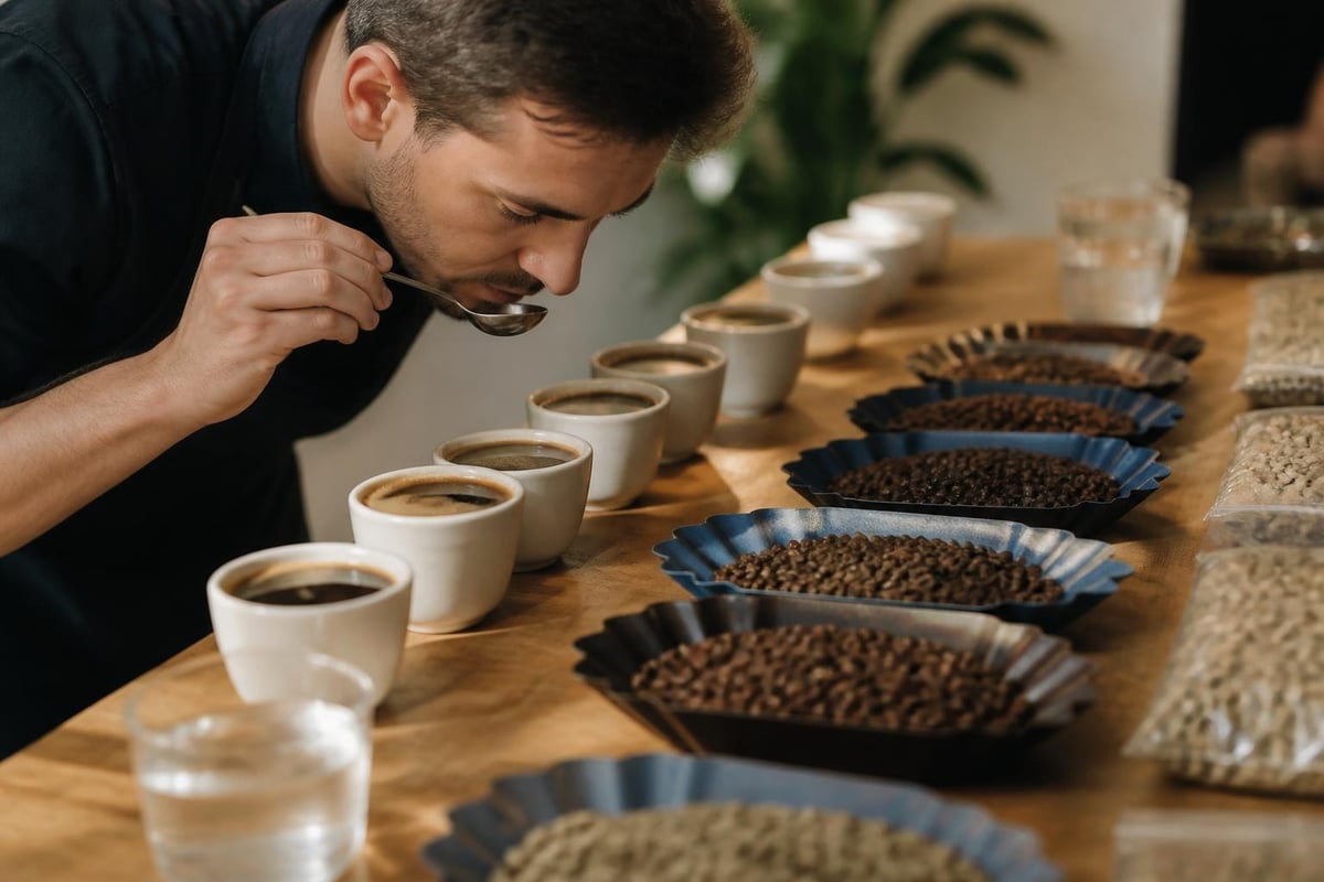 Évaluation qualitative du café