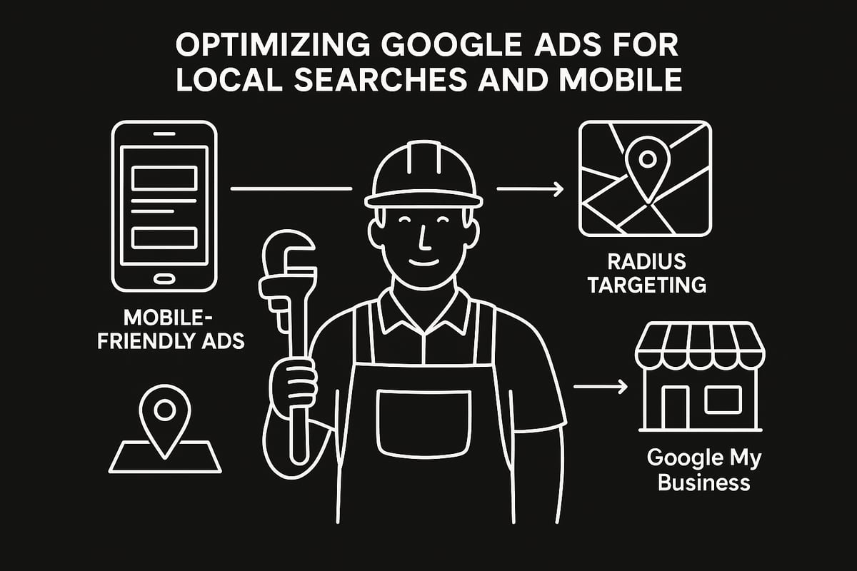 Optimalisering for lokale søk og mobil