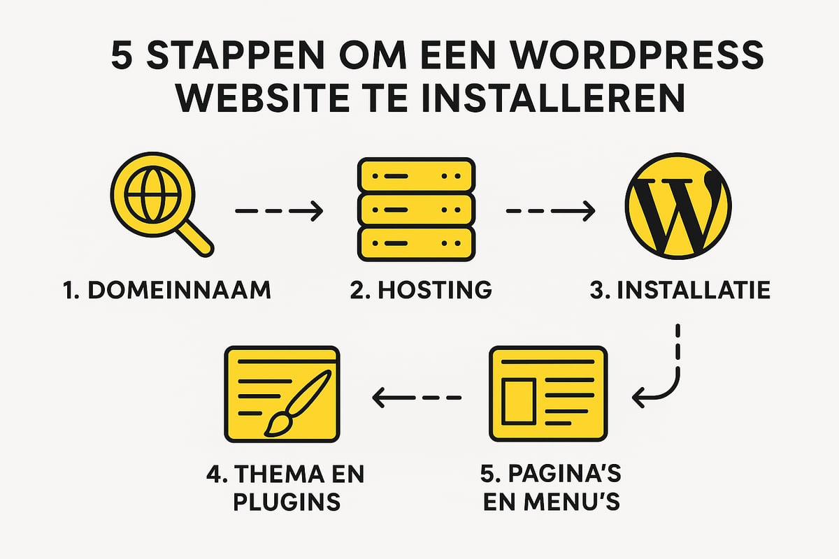 WordPress Installeren en Inrichten: Stap-voor-Stap