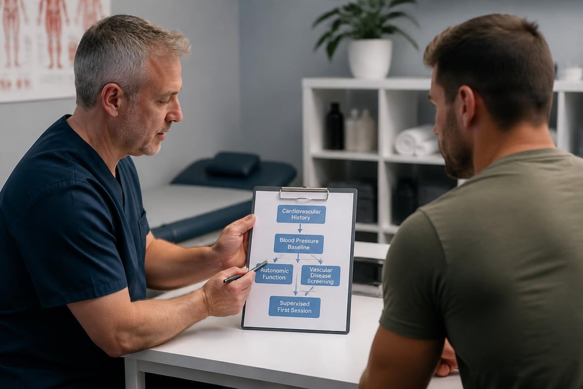 Cold exposure screening protocol