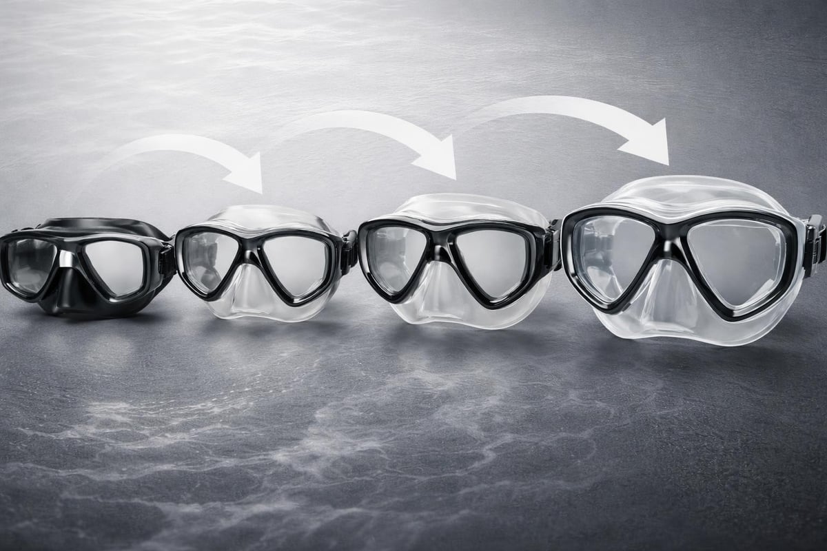 Mares mask technology evolution