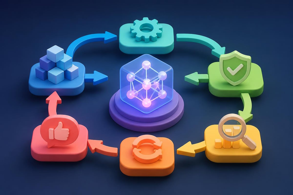 Machine learning model training cycle
