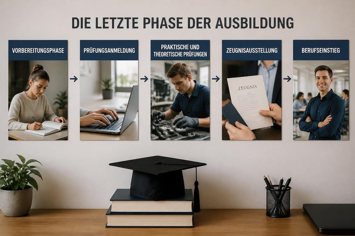 Ausbildungsabschluss Zeitplan