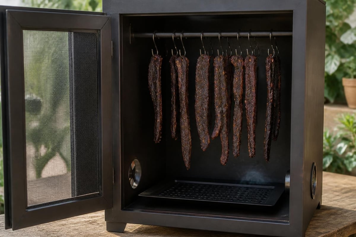 Biltong box airflow diagram