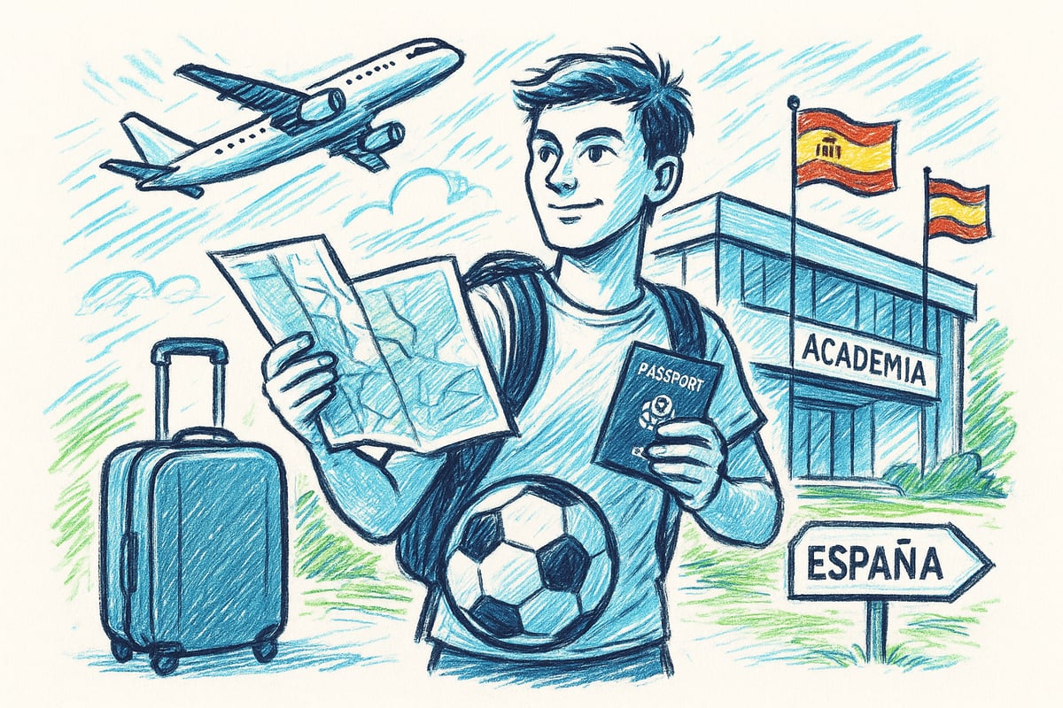 Proceso de movilidad: pasos clave para ingresar a una academia de fútbol en España