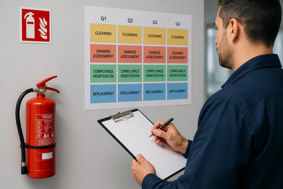Fire symbol maintenance schedule