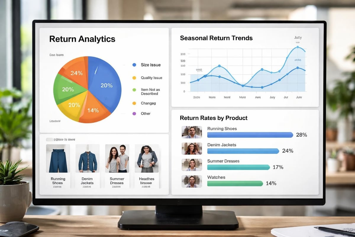 Returns data analysis dashboard