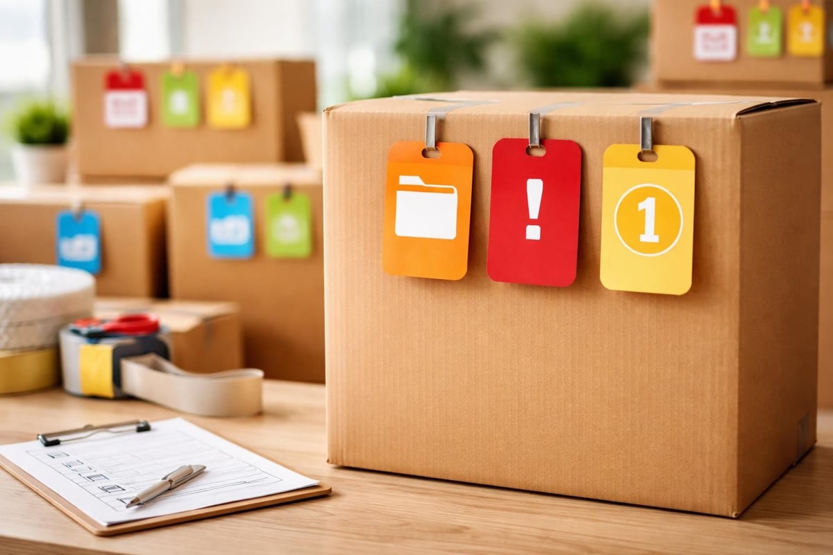 Système d'organisation déménagement professionnel