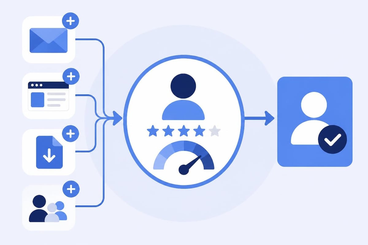 Lead scoring model