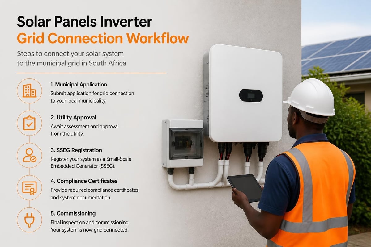 Grid connection process
