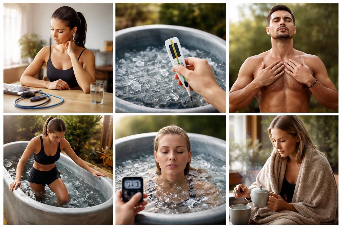 Cold plunge safety protocol