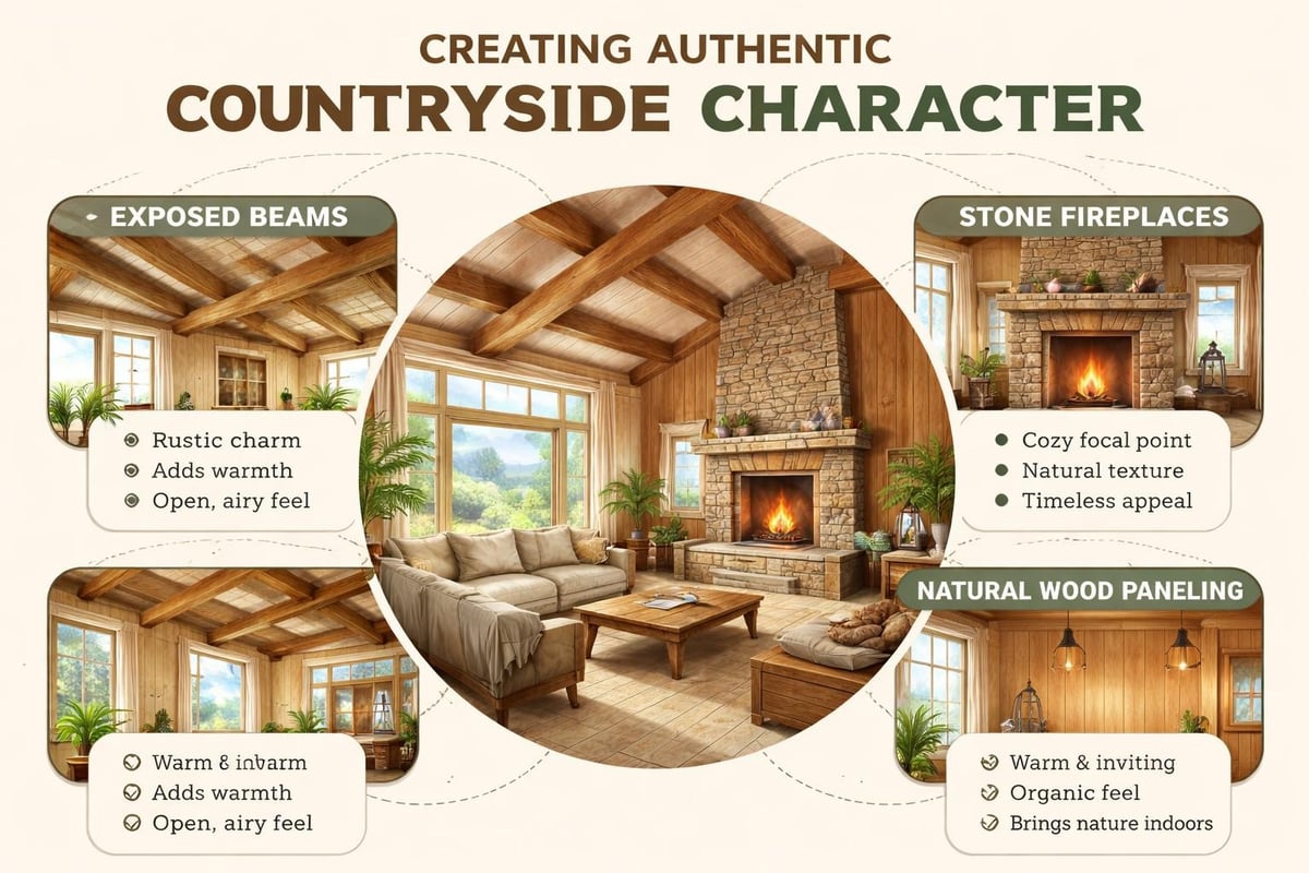Countryside architectural elements