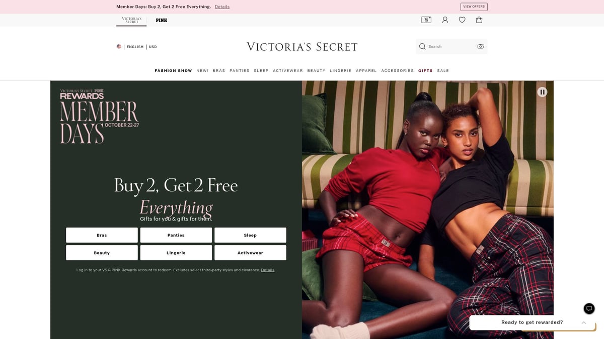 9 Best Lingerie Sets Sale Picks to Shop in 2025 - Victoria’s Secret Very Sexy Push-Up Bra & Cheeky Panty Set