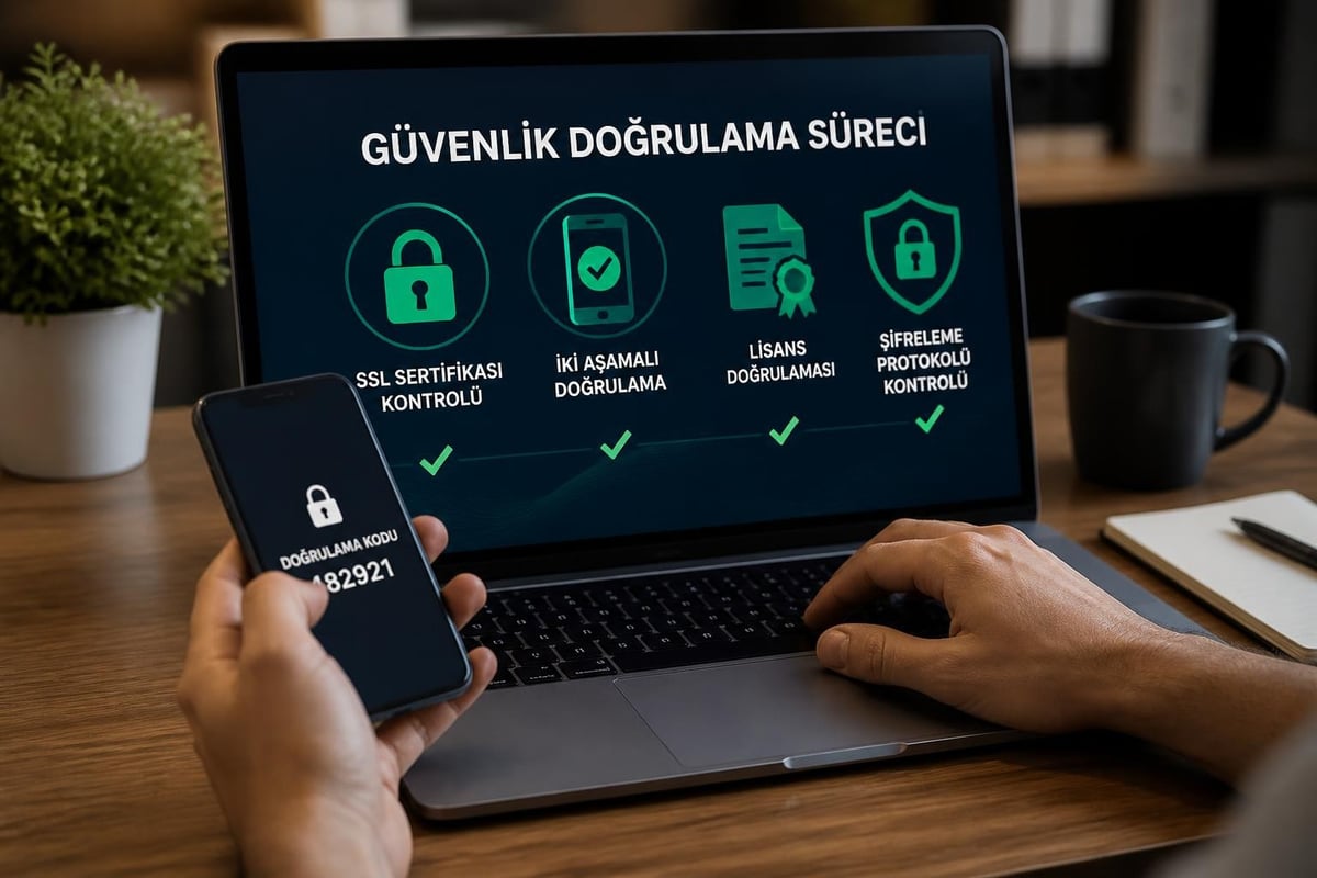 Site güvenlik kontrol süreci