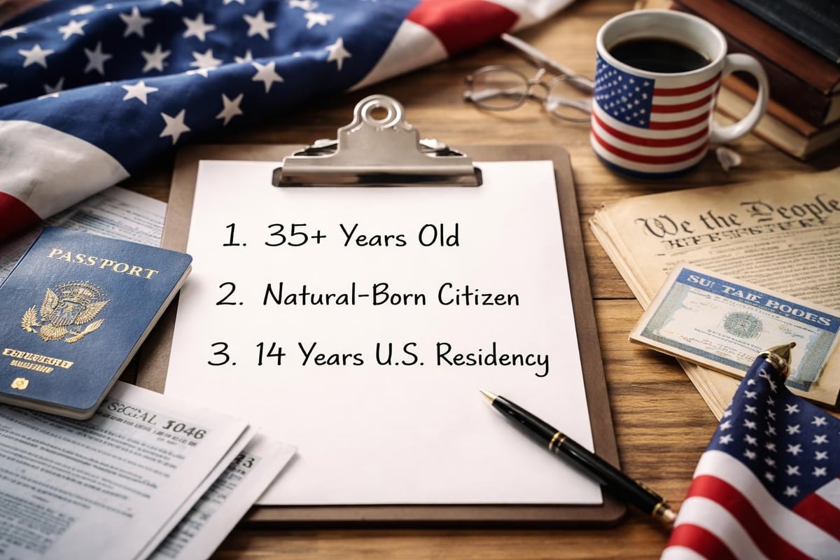 Constitutional requirements for presidential candidates