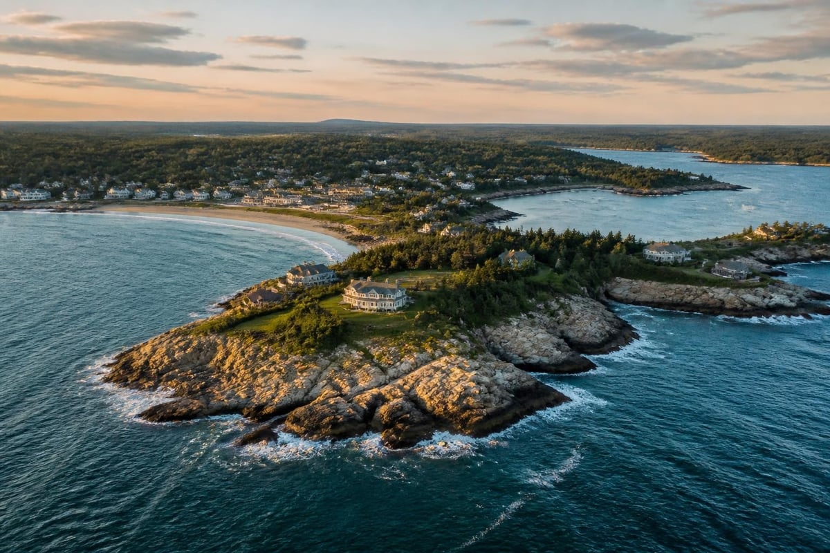 Maine coastal regions