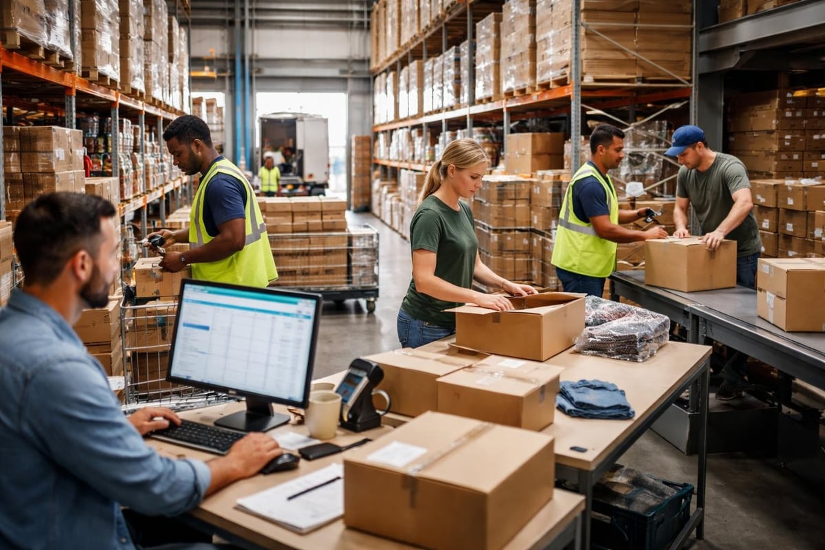 Fulfillment process workflow