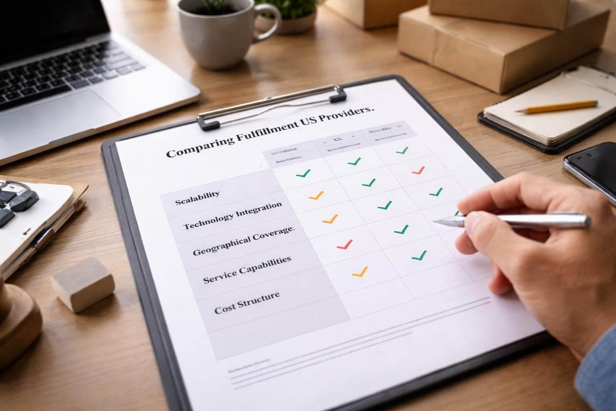 Fulfillment partner evaluation