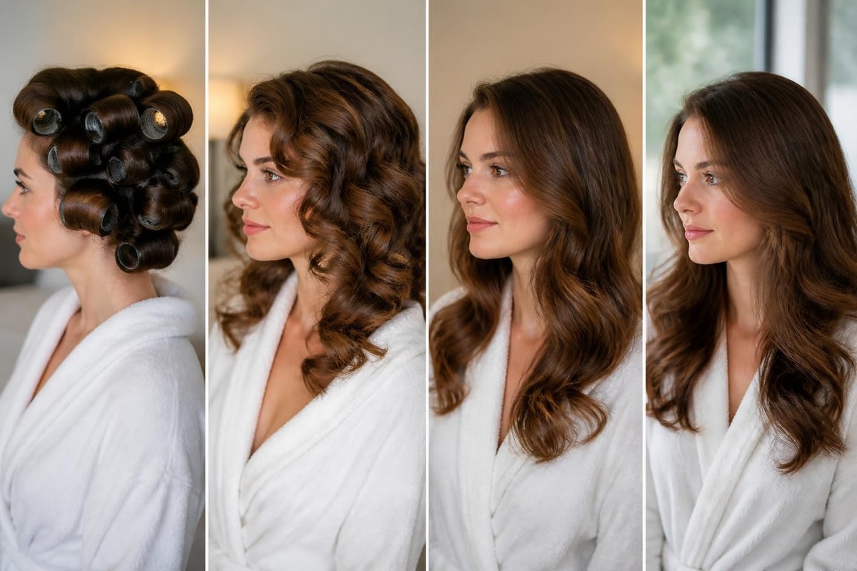 Hot roller curl longevity comparison