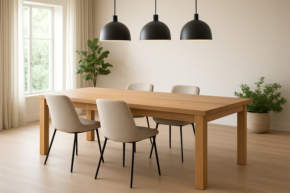 Choosing the Right Modern Wood Dining Table for Your Space