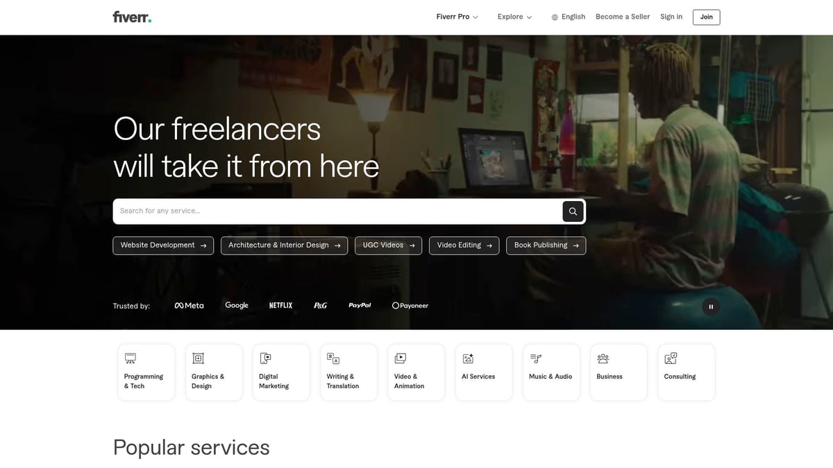 12 Best Side Hustles That Pay Daily in 2026 - Freelance Microtasks (Fiverr, Upwork)