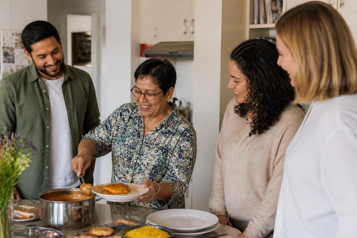 South African expat food experience