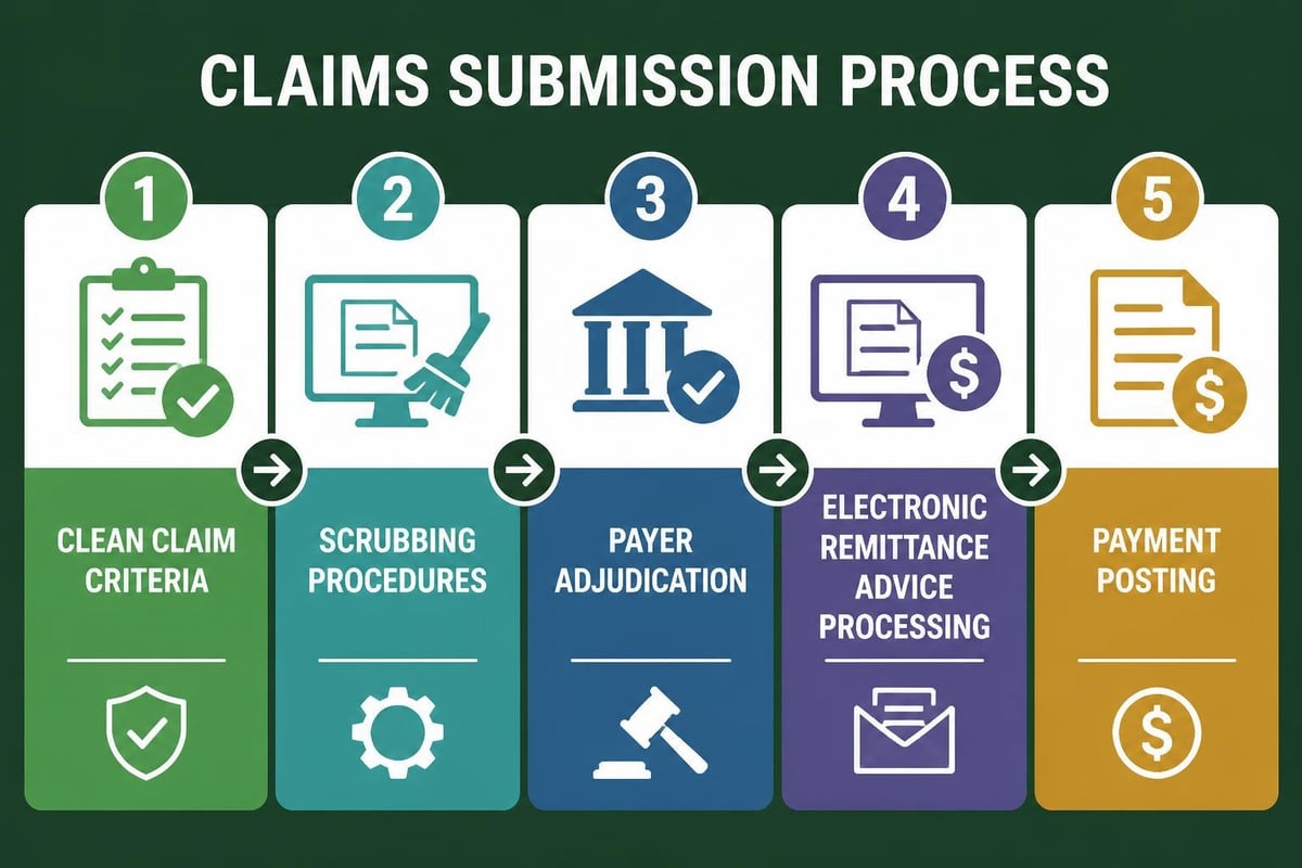 Claims processing workflow