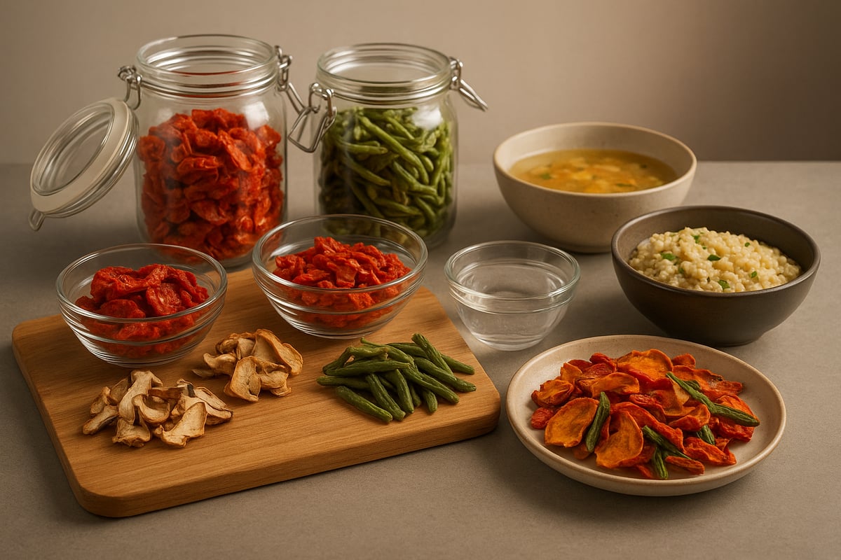 Utilisations culinaires des légumes séchés : recettes et inspirations