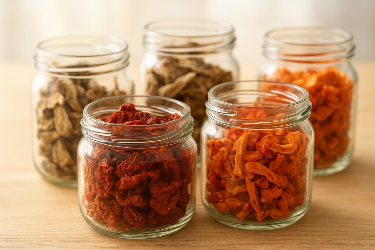 Valeur nutritionnelle et bienfaits santé des légumes séchés