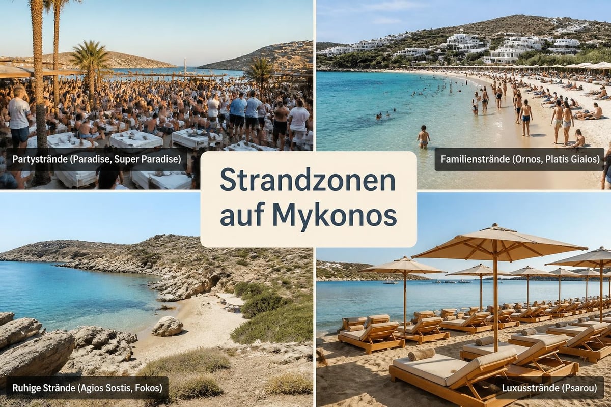 Mykonos beach areas guide