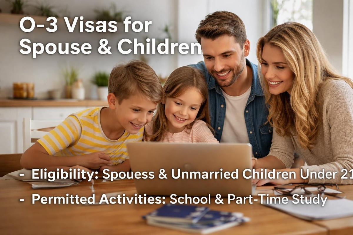 O visa family benefits