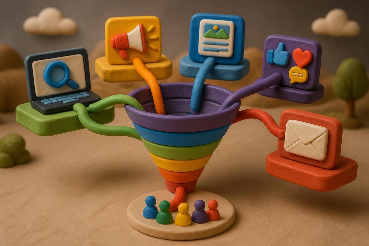 Digital marketing service categories