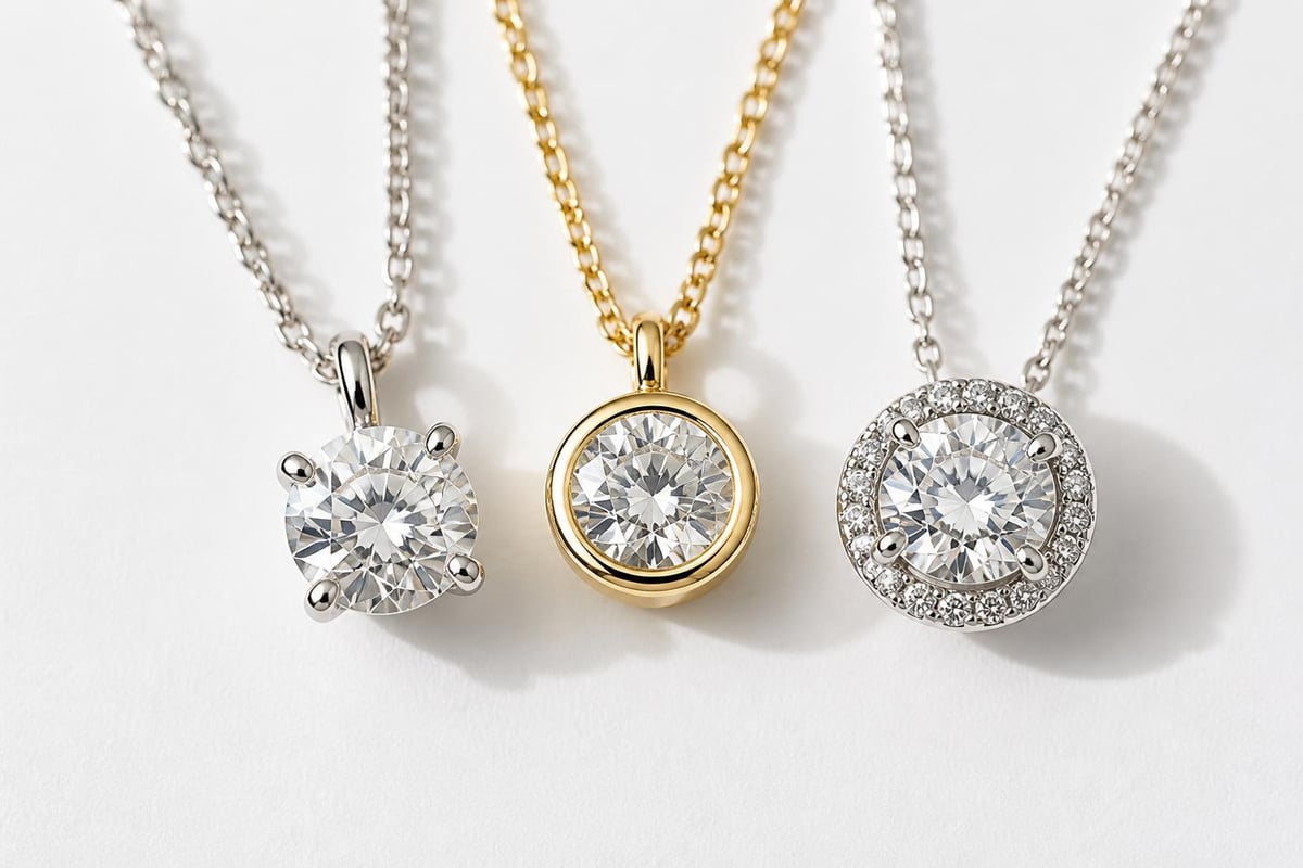 Pendant setting comparison