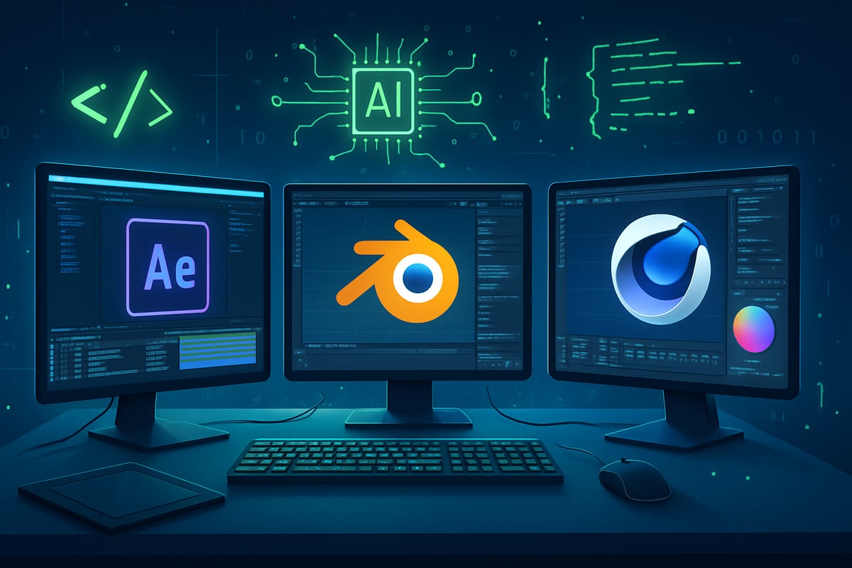 Les Outils et Logiciels Incontournables pour le Motion Design en 2025