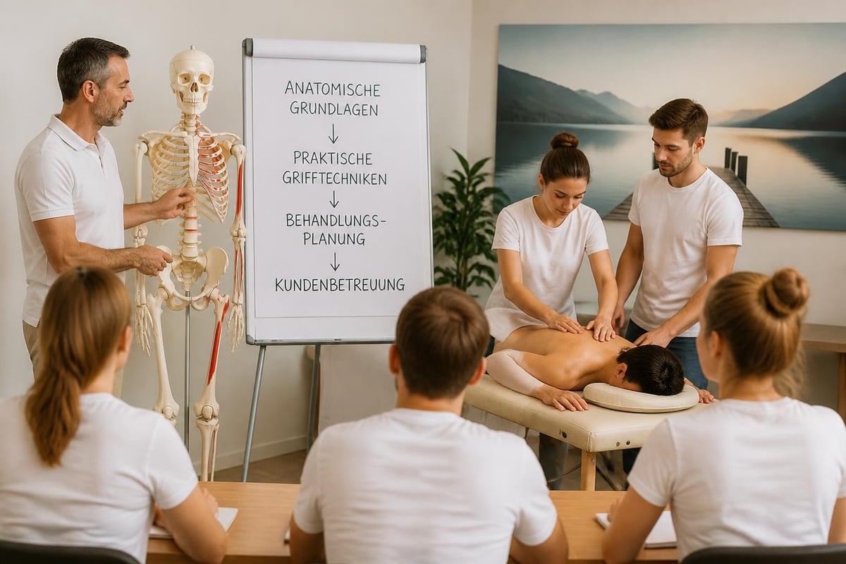 Massage training curriculum structure